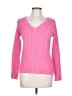 Assorted Brands 100% Cotton Pink Pullover Sweater Size L - photo 1