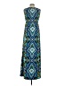 Chico's Paisley Blue Casual Dress Size Sm (0) - photo 2