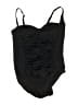 Tropical Escape Black Bodysuit Size 14 - photo 1