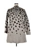 Nine West Animal Print Gray Cardigan Size XXL - photo 2