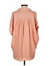 Madewell 100% Viscose Solid Orange 3/4 Sleeve Button-Down Shirt Size S - photo 2