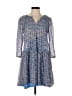 Holding Horses Paisley Blue Casual Dress Size 0 (petite) - photo 1