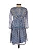 Holding Horses Paisley Blue Casual Dress Size 0 (petite) - photo 2