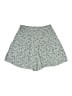 Madewell 100% Cotton Paisley Blue Shorts Size XXS - photo 2
