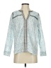 J.Crew Paisley Blue Long Sleeve Blouse Size 2 - photo 1