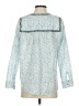 J.Crew Paisley Blue Long Sleeve Blouse Size 2 - photo 2