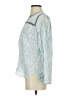 J.Crew Paisley Blue Long Sleeve Blouse Size 2 - photo 5