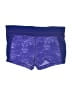 Athleta Color Block Purple Athletic Shorts Size M - photo 1