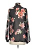 Potter's Pot 100% Polyester Black 3/4 Sleeve Blouse Size S - photo 2