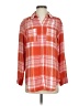Pilcro Orange Long Sleeve Polo Size XXS - photo 1