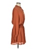 Pinch 100% Polyester Solid Brown Casual Dress Size M - photo 4