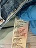 Topshop Chevron-herringbone Blue Jeans Size 30 waist - photo 4