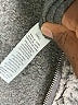 Thread & Supply 100% Polyester Gray Zip Up Hoodie Size S - photo 5
