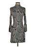 Curtsey Print Gray Cocktail Dress Size XS - photo 1
