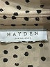 Hayden Polka Dots Tan Long Sleeve Blouse Size XL (estimated) - photo 7