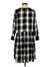 Sanctuary 100% Rayon Plaid Black Casual Dress Size XS - photo 2