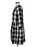 Sanctuary 100% Rayon Plaid Black Casual Dress Size XS - photo 5