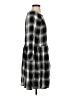Sanctuary 100% Rayon Plaid Black Casual Dress Size XS - photo 4