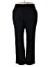 Chaps Solid Black Casual Pants Size 16 - photo 1