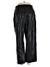 Aqua 100% Polyurethane Black Casual Pants Size M - photo 2