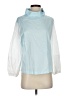 Harshman Blue 3/4 Sleeve Blouse Size S - photo 1