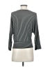 Perseption Gray 3/4 Sleeve Top Size S - photo 2