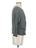 Perseption Gray 3/4 Sleeve Top Size S - photo 4
