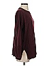 Ann Taylor LOFT Solid Burgundy Pullover Sweater Size XS - photo 4