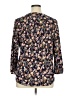 TWO by Vince Camuto Floral Black Gray 3/4 Sleeve Blouse Size XL - photo 2