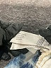 Black Tape_ 100% Cotton Tie-dye Blue Denim Jacket Size XS - photo 7