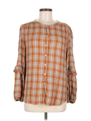 Max Studio Long Sleeve Blouse (view 1)