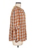 Max Studio 100% Rayon Orange Long Sleeve Blouse Size M - photo 4