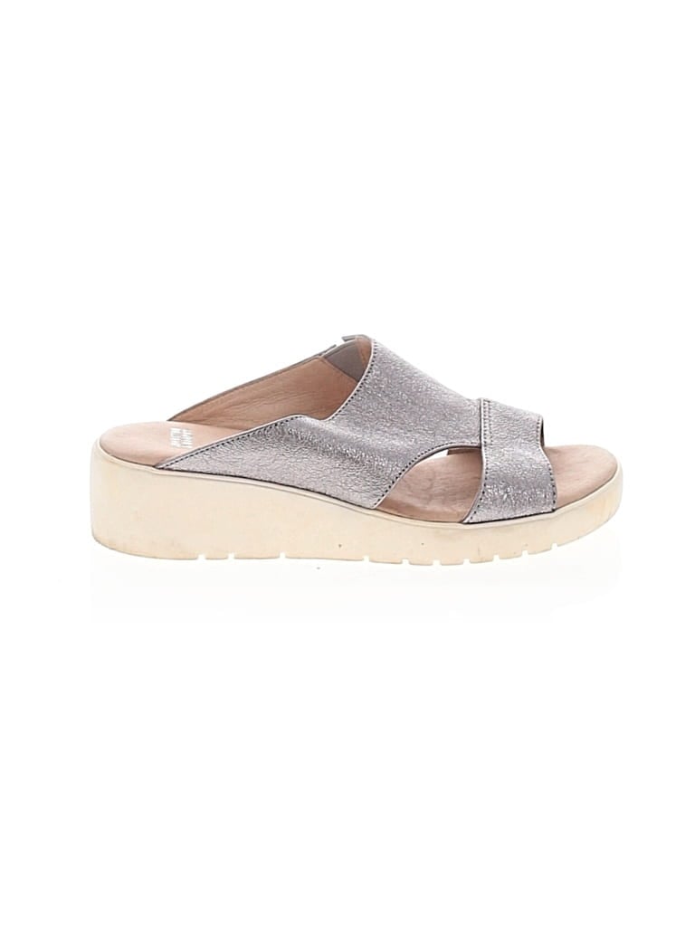 Pre-owned Johnston & Murphy Sandals In Gray