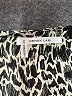 Derek Lam Animal Print Ivory Long Sleeve Silk Top Size 10 - photo 6