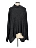 Self Contrast Gray Poncho Size L - photo 1