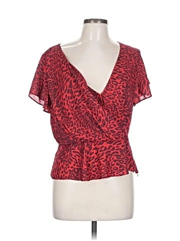 Fame And Partners Short Sleeve Blouse (view 1)