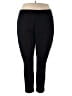 Roaman's Solid Black Active Pants Size 26 - 28 - photo 1