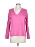 Anue Pink Long Sleeve Top Size L - photo 1