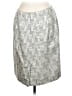 Donna Degnan Paisley Jacquard Silver Formal Skirt Size 12 - photo 2