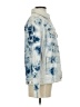 Black Tape_ 100% Cotton Tie-dye Blue Denim Jacket Size XS - photo 4