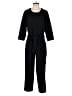 Madewell 100% Polyester Solid Black Jumpsuit Size 2 - photo 1