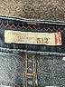 Levi's Chevron-herringbone Blue Jeans Size 26 waist (estimated) - photo 7