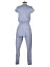 Assorted Brands Solid Blue Jumpsuit Size XS - photo 2