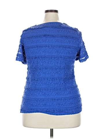 JM Collection Short Sleeve Top (view 2)