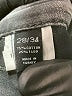 Aqua Metallic Gray Jeans Size 28 waist - photo 8