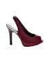 BCBGMAXAZRIA Color Block Burgundy Heels Size 5 1/2 - photo 1