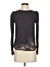 Chloe K 100% Rayon Black Long Sleeve Top Size XS - photo 1
