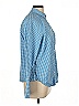 J.Crew Checkered-gingham Blue Long Sleeve Button-Down Shirt Size L (estimated) - photo 4