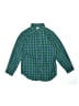 Kelly's Kids Plaid Green Long Sleeve Button-Down Shirt Size M (kids) - photo 1