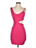 H:ours Solid Pink Cocktail Dress Size S - photo 1